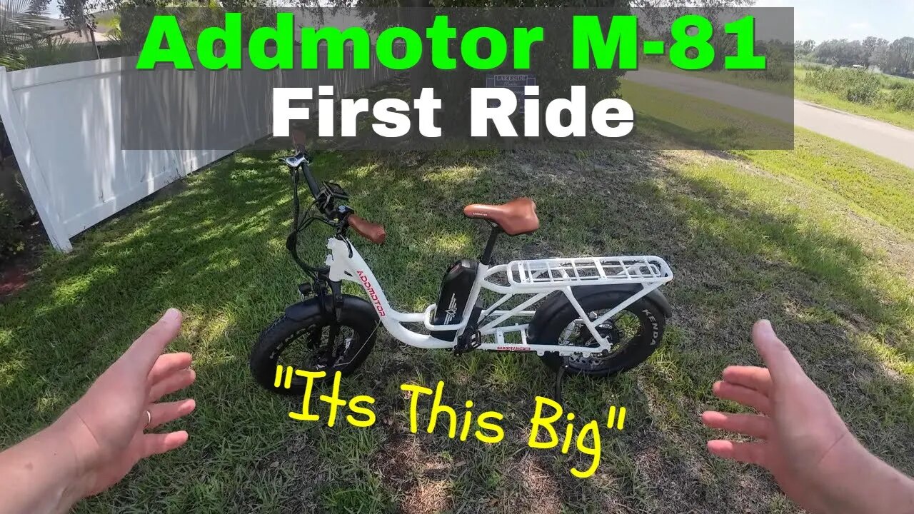Cargo eBike Ride | FIRST LOOK ADDMOTOR M-81