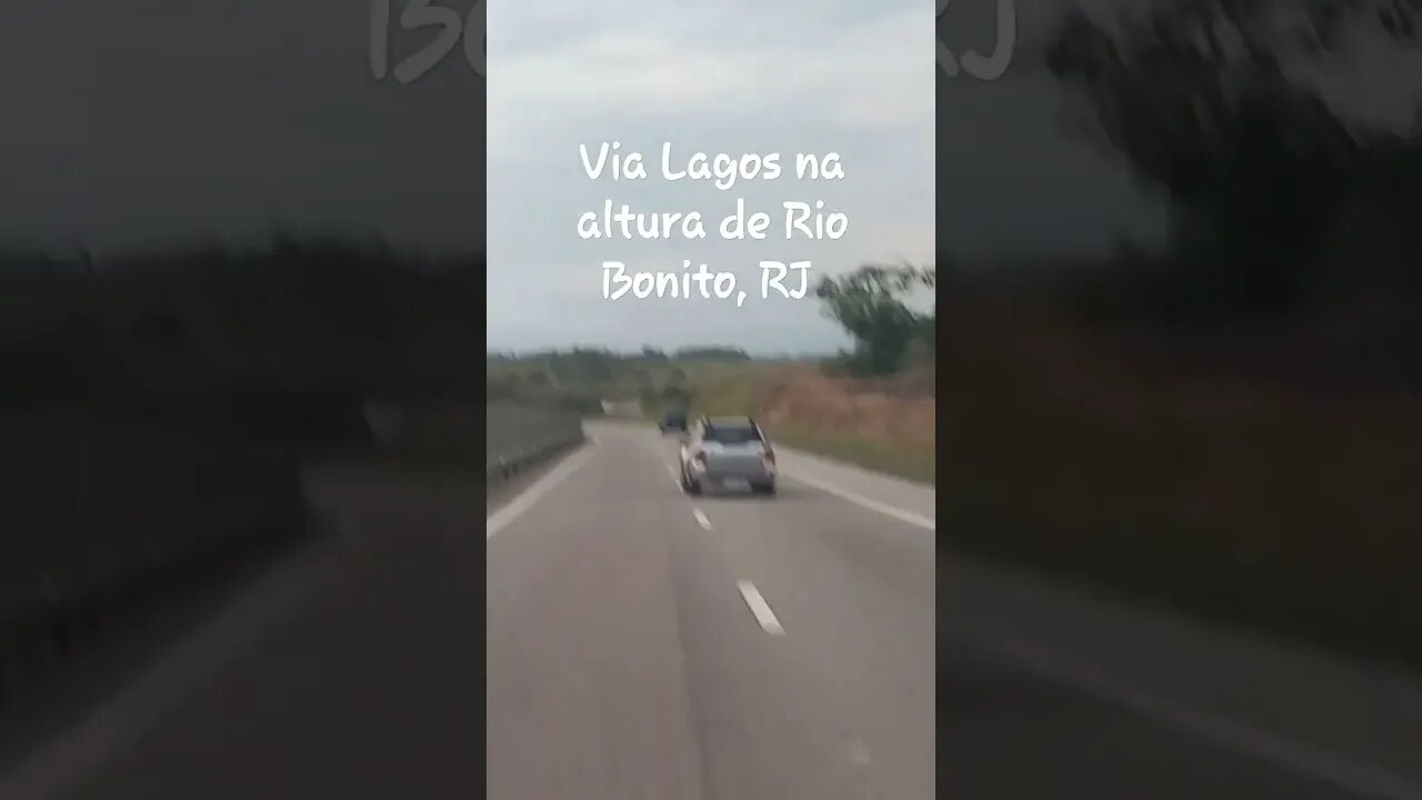 Via Lagos na altura de Rio Bonito, RJ #shorts