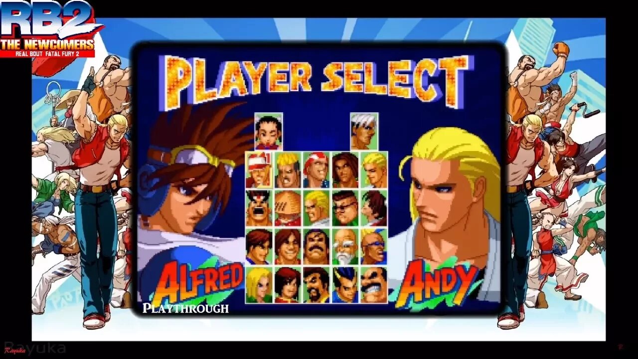 Real Bout Fatal Fury 2: The Newcomers - Playthrough: Alfred