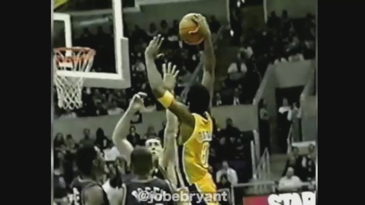 Kobe Bryant 30 Points 4 Ast 4 Stl Vs. Nuggets, 1999-2000.