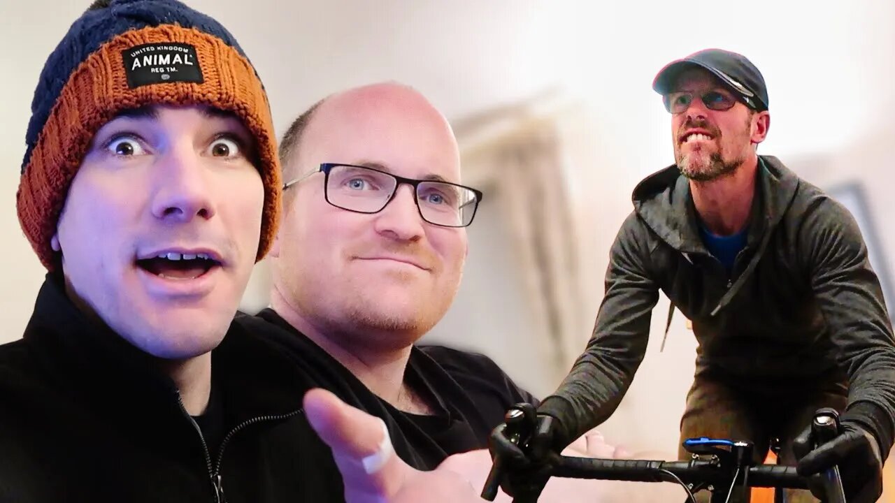 3 Men And A Bike... Mobile Bike Repair Turned Into SPRINT OFF!