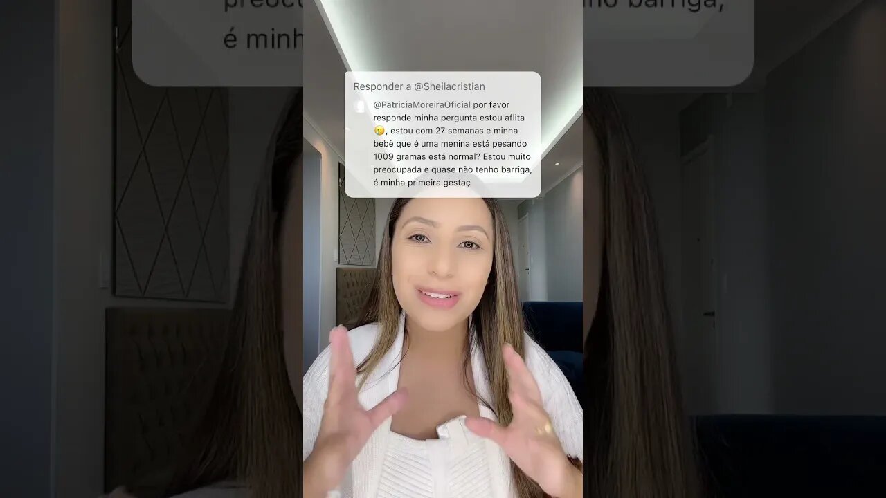 Estou com 27 semanas de gravidez mas quase não tenho barriga