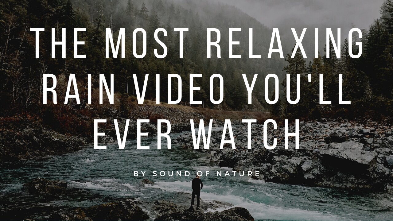 Rainfall Sound for Sleeping/Relaxation in 5 min