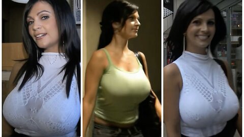 Model Denise Milani in Chicago