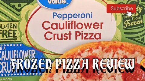FROZEN PIZZA REVIEW: Great Value (Walmart) Pepperoni Cauliflower Crust