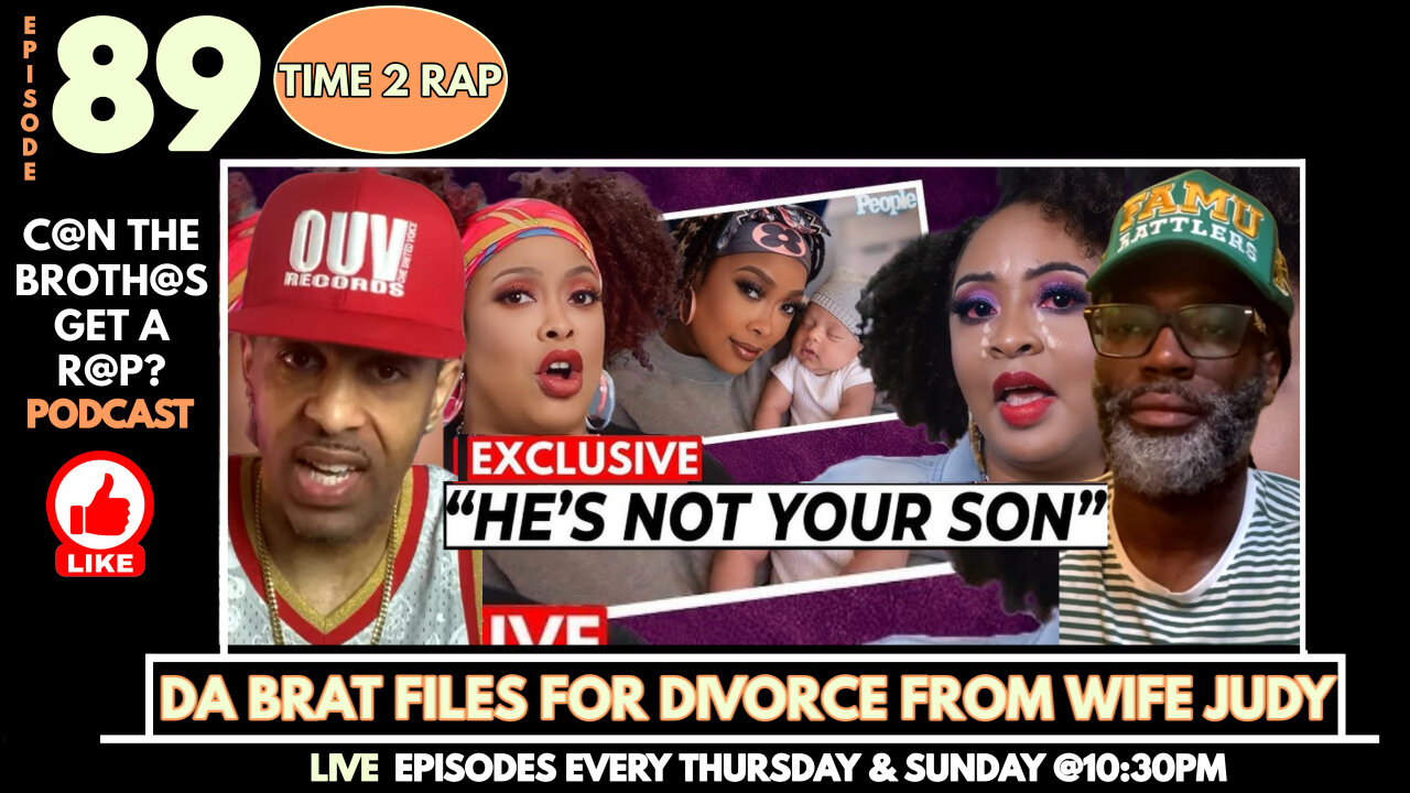 Rapper Da Brat Files For Divorce - Can The Brothas Get A Rap Podcast Episode 89