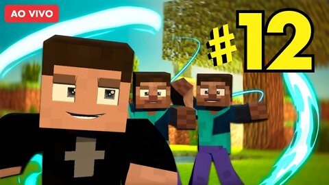 LIVE DE MINECRAFT COM OS INSCRITOS VEM JOGAR EVENTO #12