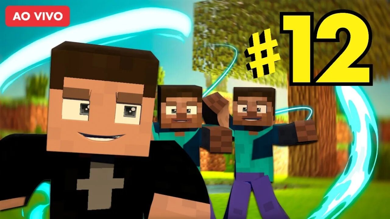 LIVE DE MINECRAFT COM OS INSCRITOS VEM JOGAR EVENTO #12