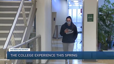 Rebound Detroit: The college experience this spring