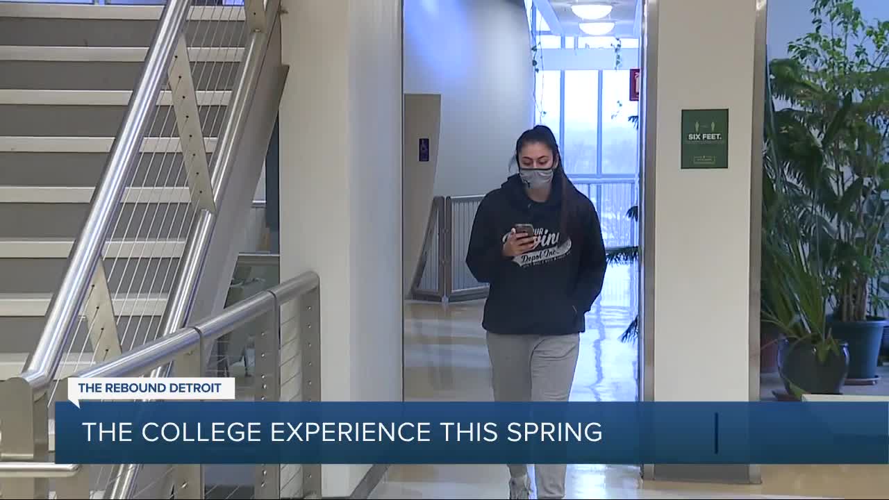 Rebound Detroit: The college experience this spring