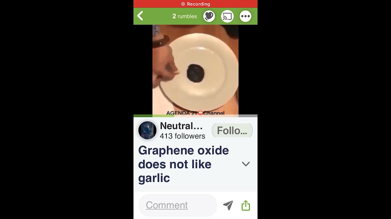 Graphene doesn’t like garlic