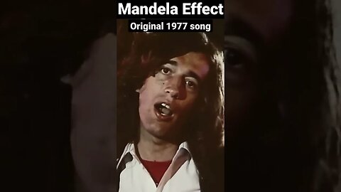 Andy Gibb recalls this Bee Gees song the way I do. #BeeGees #mandelaeffect #mandelaeffectresidue