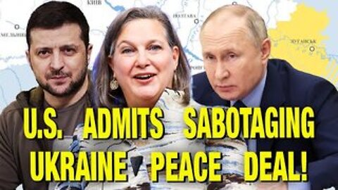 Victoria Nuland ADMITS To Sabotaging Ukraine Peace Deal ! w/ Mike Walz