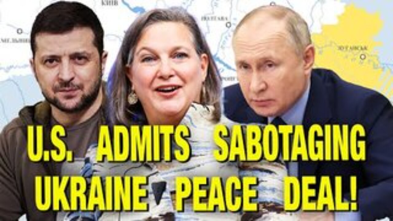 Victoria Nuland ADMITS To Sabotaging Ukraine Peace Deal ! w/ Mike Walz