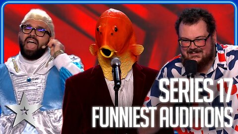 LAUGH OUT LOUD with our FUNNIEST Auditions of Series 17 _ Britain s Got Talent