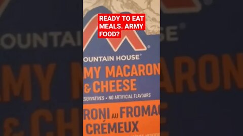 Ready to eat MRE cooking #shorts #cooking