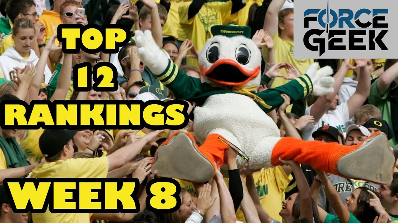 COLLEGE FOOTBALL RANKINGS | WEEK 8