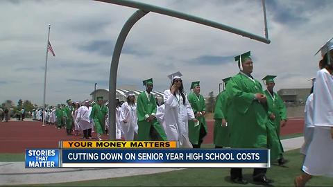 Cutting down on senior year of high school costs