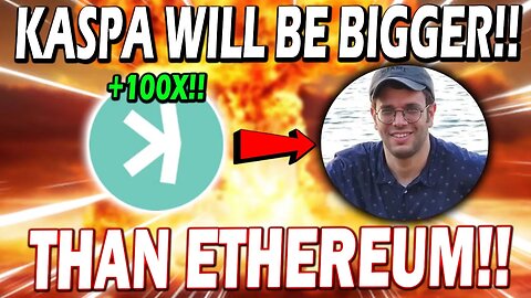 KASPA WILL BE BIGGER THAN ETHEREUM!! THIS KAS DEVELOPER WILL MAKE KAS EXPLODE!!