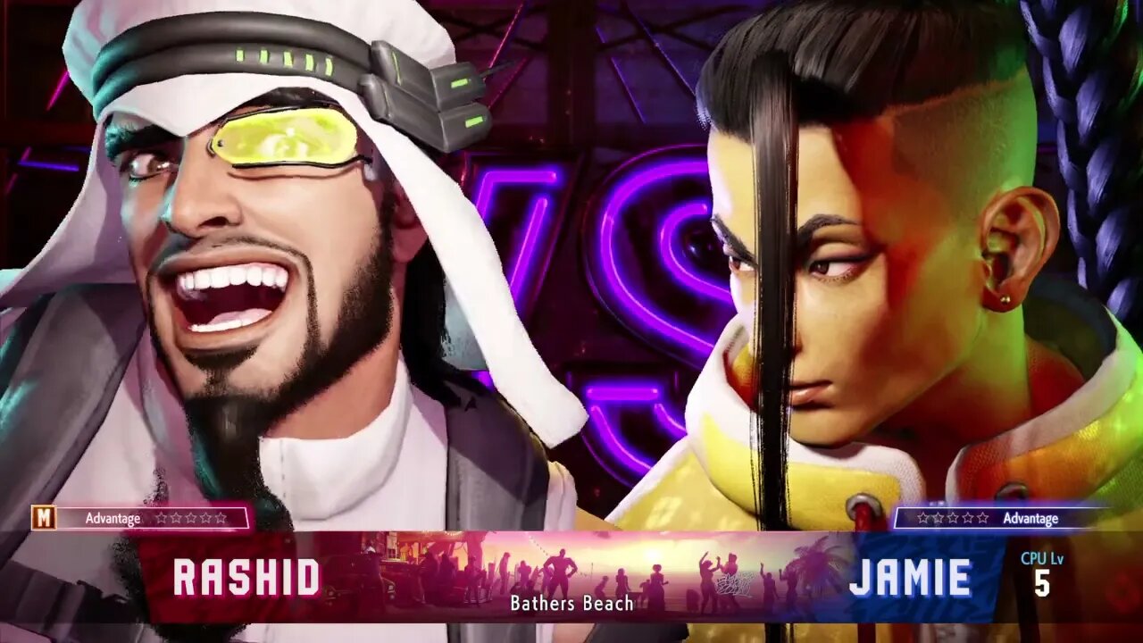 Street Fighter 6: Rashid Vs. Jamie