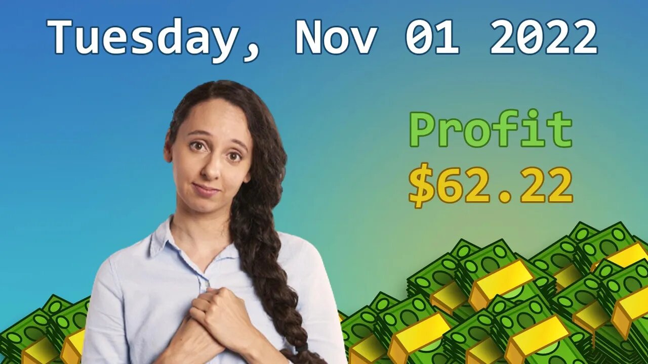 LIVE DAY TRADING: November 1st 2022