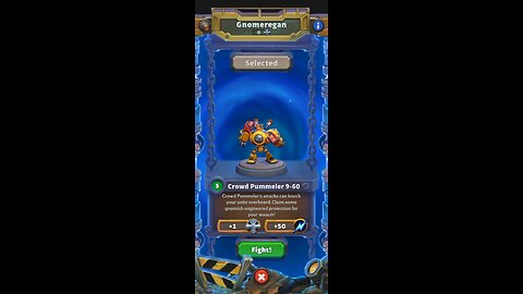 Warcraft Rumble - Gnomeregan - Onu, Ancient of War - Level 5 to 8 - Cenarion Dungeon - July/Aug 2024