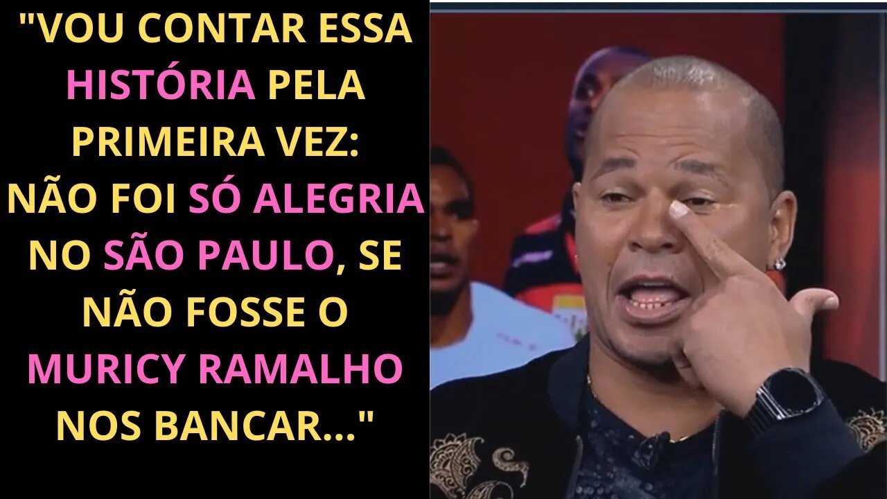 ALOÍSIO CHULAPA REVELA QUE HAVIA SIDO DISPENSADO PELA DIRETORIA DO SÃO PAULO MAS MURICY NÃO DEIXOU