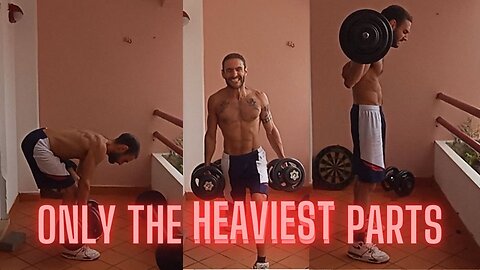 My Whole Legs Work Today - ONLY LIFTING Parts!
