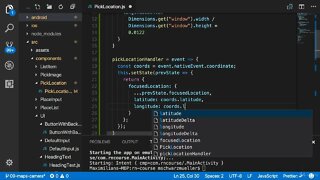 120 - Picking a Location on the Map | REACT NATIVE COURSE