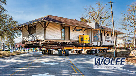 Historic Pollocksville Depot Relocation