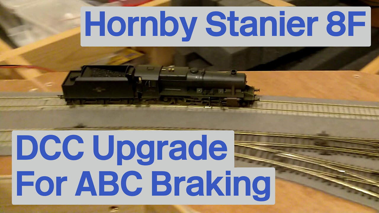 DCC Upgrade for a Hornby Stanier 8F