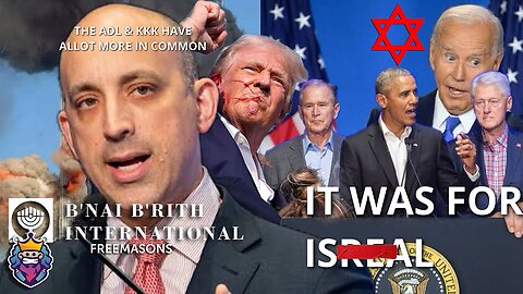 PART 4 | 9/11 Road to October 7 - The JEWISH Confederacy & KKK link to The ADL, AIPAC & B'NAI B'RITH