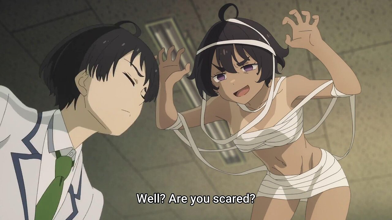 she's not wearing anything! | Makeine: Too Many Losing Heroines!