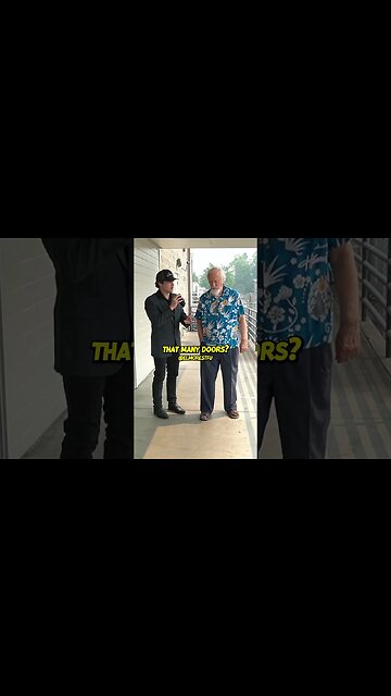 He Knocked On 10,000 Doors 🤔👀