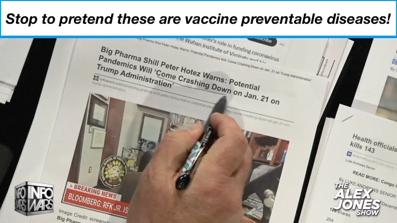 Stop to pretend these are vaccine preventable diseases!