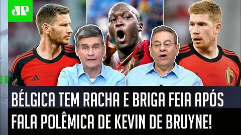 TRETA! "Cara, o Lukaku TEVE que..." BRIGA FEIA na Bélgica após FALA de De Bruyne gera RACHA na Copa!