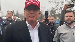 President Donald J Trump Visits East Palestine Ohio As Joe Biden is Overseas