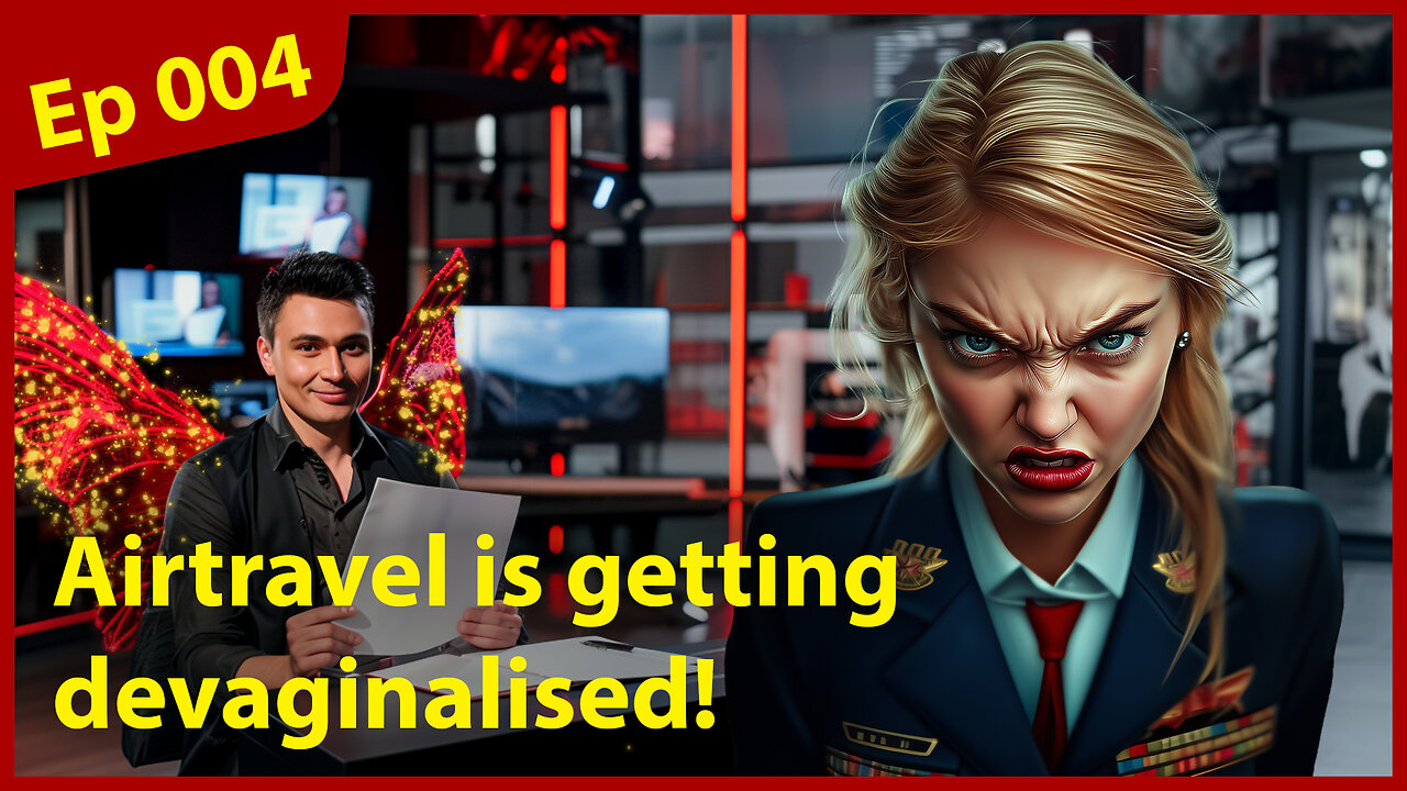 [SATIRE] XY NEWS Episode 004 - Devaginalised air travel and cocaine fueled hissy fits