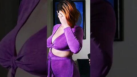 Awesome purple dress from Shein