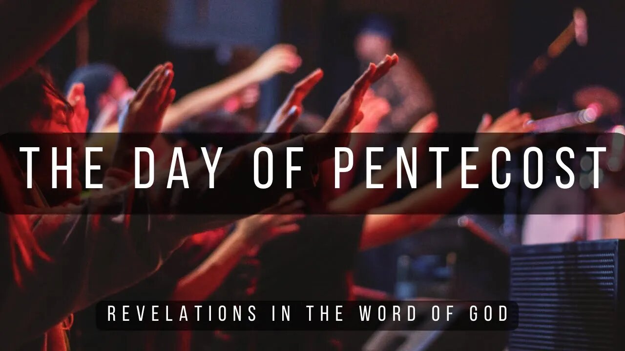 THE DAY OF PENTECOST: Episode 29 - A Word From The Author Series