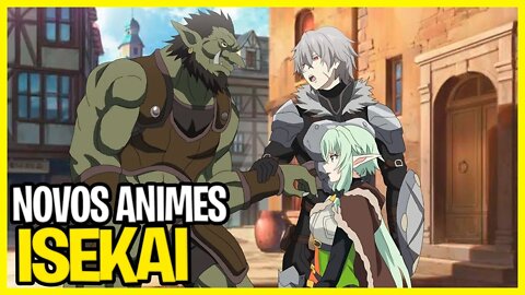 10 NOVOS ANIMES DE ISEKAI ONDE O PROTAGONISTA É SUPER PODEROSO E MUITO FORTE!!!