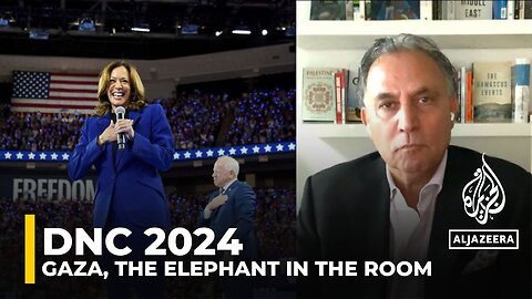 Gaza: the elephant in the room at the US Democratic Convention, says Marwan Bishara