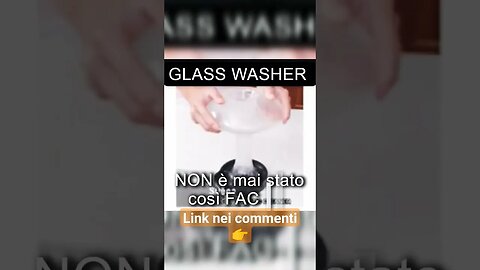 Pagamento alla consegna in 48H 🚚😱 #glasswasher #prodottiperlacasa #casalinghi #shorts