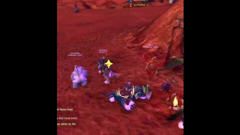 Husband/wife duo questing with their Hunters and new birthday swift mount!