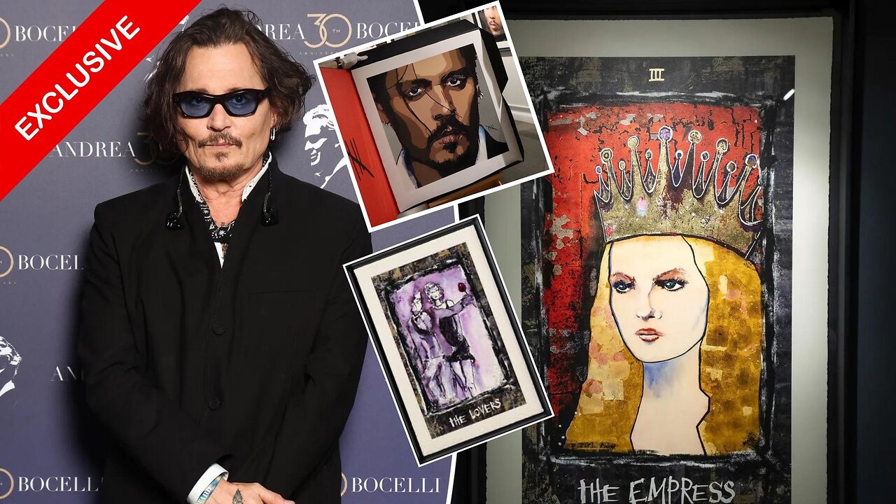 Inside Johnny Depp's Art Exhibit Opening in NYC: Family, Pirates Pals & More!