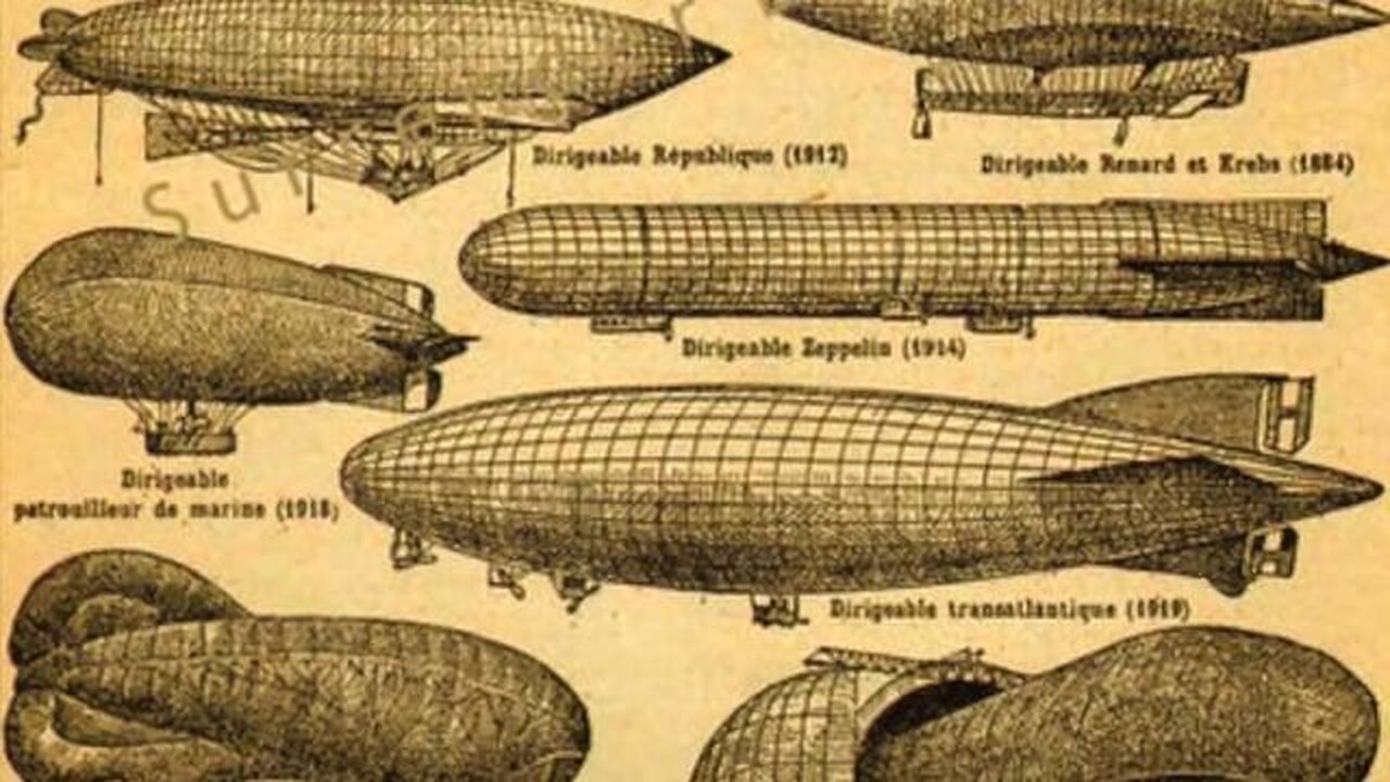Blimps / Sky-Ships and How They Hid Them from Us - SpaceBusters