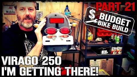 Virago 250 Build - PART 21. Rear Fender!