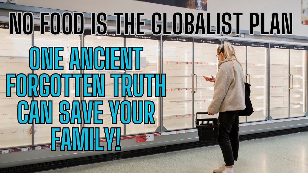 Globalist Are Orchestrating Massive Food Shortage, But Ancient Technique May Save Yoru Family!