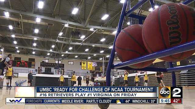 UMBC 'ready for challenge' of NCAA Tournament