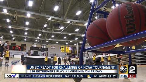 UMBC 'ready for challenge' of NCAA Tournament